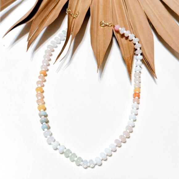 Boho rainbow necklace #1187 - Picture 2 of 6